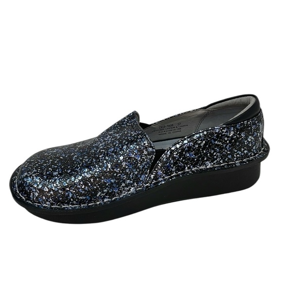 ALEGRIA Shoes Debra Blue Racer Slip On Comfort Clog Size 37 or 7 - Picture 8 of 11